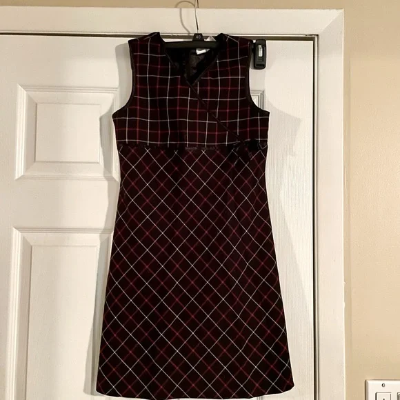 Old Navy | Dresses | Girls Old Navy Black Plaid Dress Size